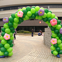 花草氣球拱門 Floral Balloon Arch