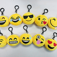 Emoji公仔鎖匙扣
