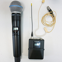 無線咪連接收器及耳機 Wireless mic and head set