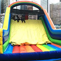 烏溪沙 YMCA KD Rainbow Inflatable Silde - 01